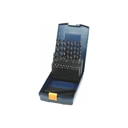 Garant Jobber drill set HSS-E No. 114580 in a case, TiAlN, Type: 1-10 115450 1-10